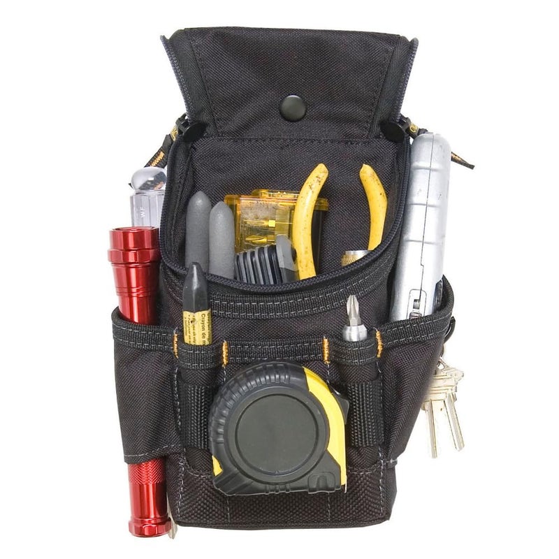 Custom Leathercraft CLC 1523 Ziptop Utility Pouch, Small - Image 1